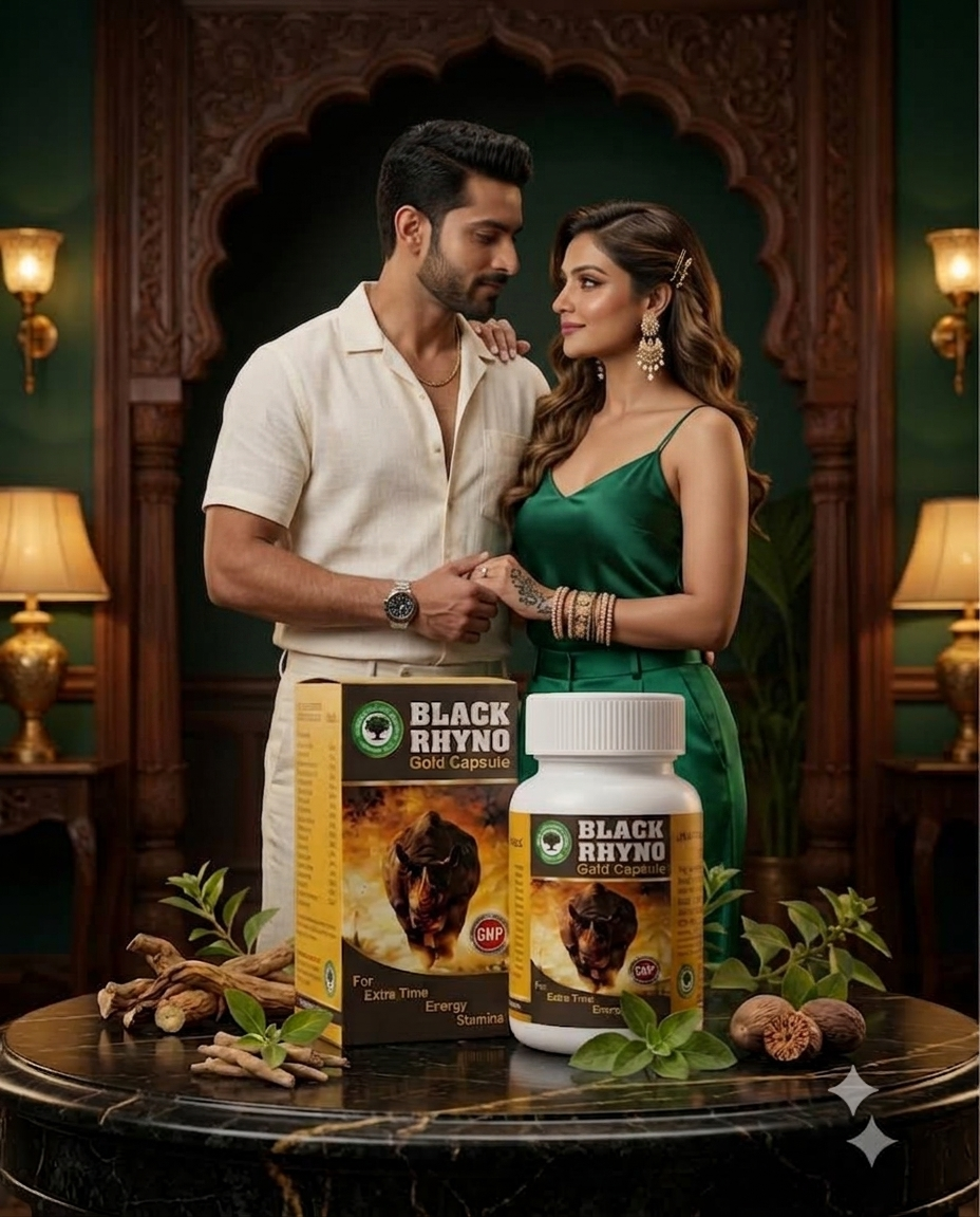 BLACK RHYNO GOLD CAPSULE —  अपनी ताकत को पहचानिए !